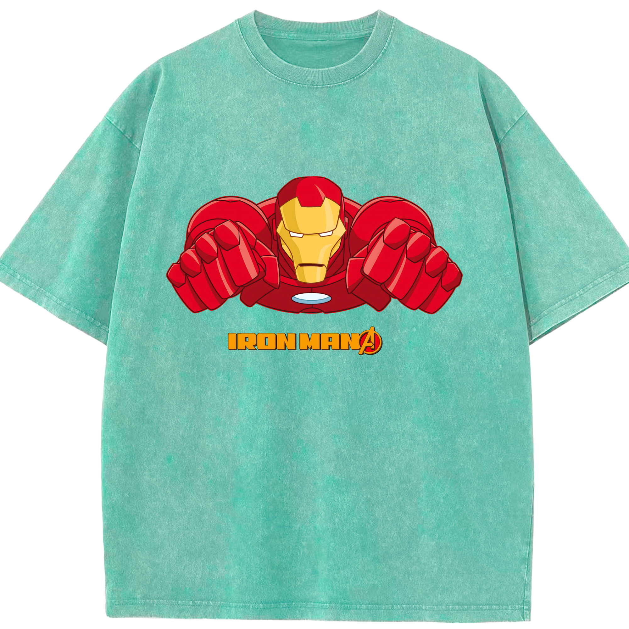 （画像用） アベンジャーズ The Avengers 綿100% ヴィンテージ風 半袖Tシャツ（フロントプリント）